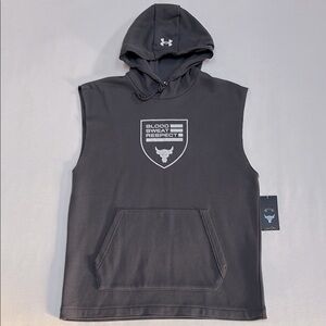 Under Armour Blood Sweat Respect double weave Sleeveless Hoodie - brand new